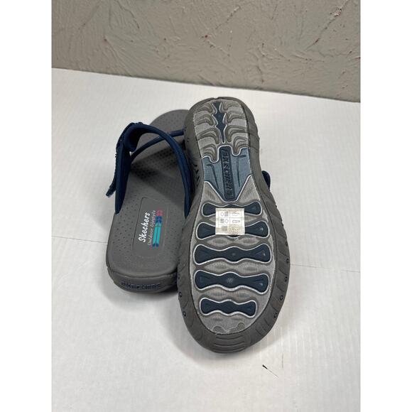 Skechers Women’s Cushioned Footbed Vegan Machine Washable Reggae Fest Sandal 7 - Picture 6 of 6